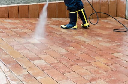 Paver cleaning