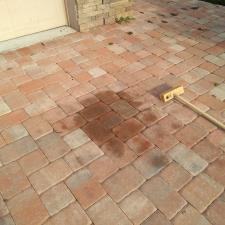 Oil Stain Removal Paver Wash on Layton Drive in Venice, FL 0