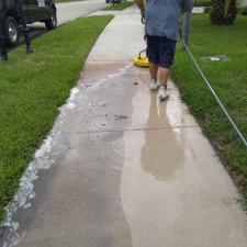Oil Stain Removal Paver Wash on Layton Drive in Venice, FL 4