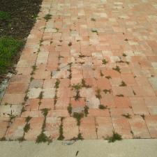 Oil Stain Removal Paver Wash on Layton Drive in Venice, FL 1