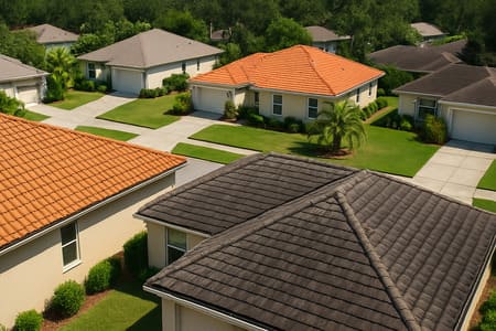 Roof cleaning in florida tile vs shingle what soft wash method works best
